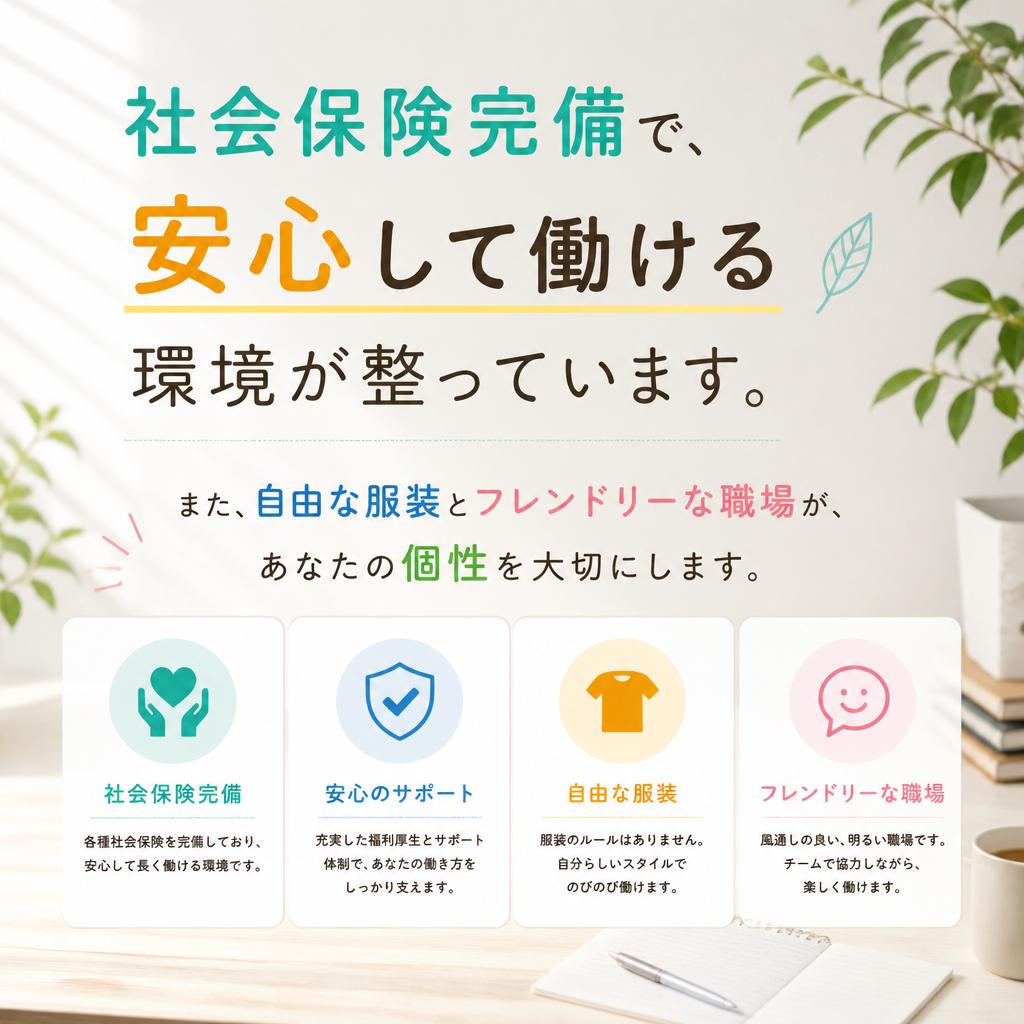 充実した職場環境