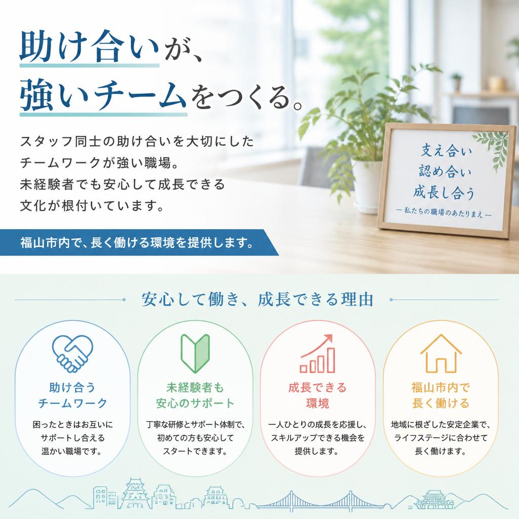 高評価の職場環境